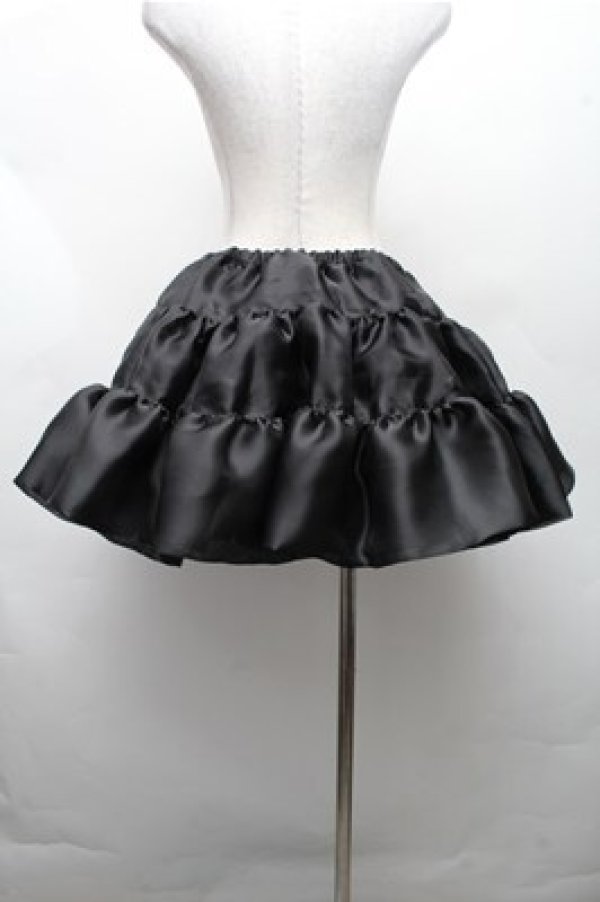画像2: ATELIER PIERROT / ボリュームパニエ  黒 S-26-03-21-059-EL-SK-AS-ZS (2)