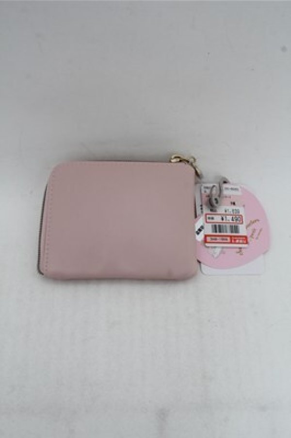 画像2: m petit by misako / AM*リボンコインケース  ピンク S-26-03-21-011-LO-ZA-HR-ZS (2)