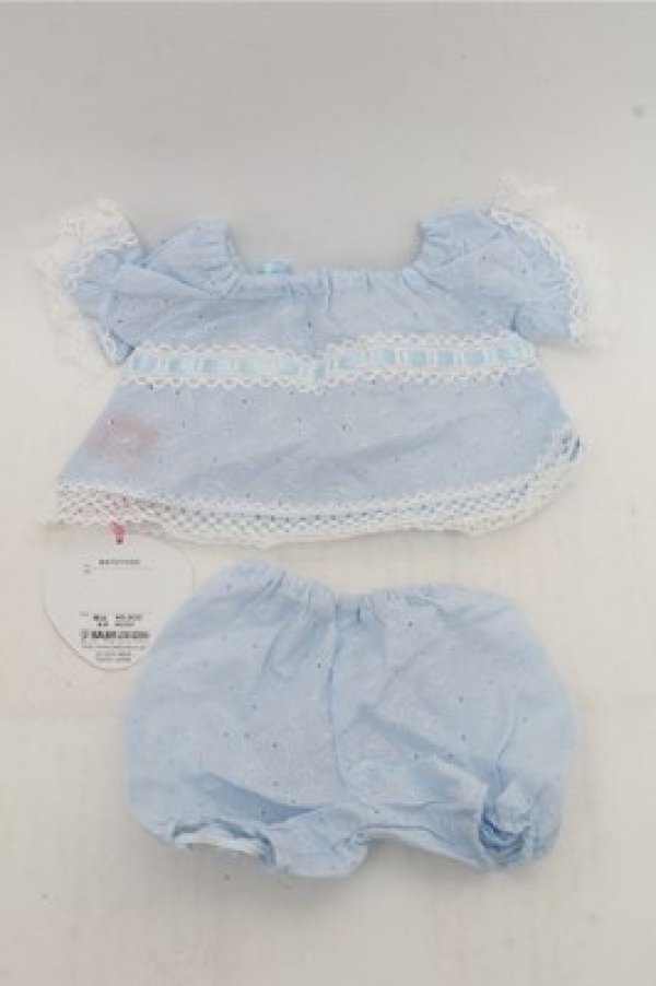 画像2: BABY,THE STARS SHINE BRIGHT / くみゃちゃんのはわせドールワンピースセット  サックス S-26-03-21-013-BA-ZA-HR-ZS (2)