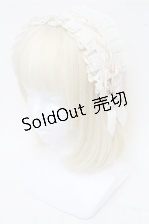 画像: m petit by misako / AM*NIPLヘッドドレス  黒 S-26-03-21-014-LO-AC-HR-ZS