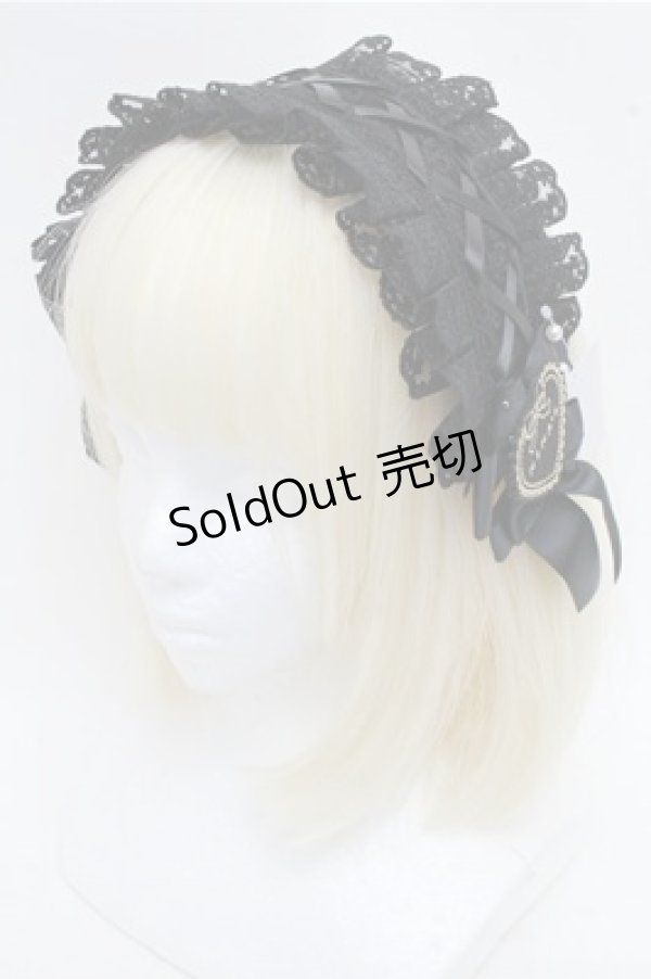 画像1: m petit by misako / AM*NIPLヘッドドレス  キナリ S-26-03-21-015-LO-AC-HR-ZS (1)