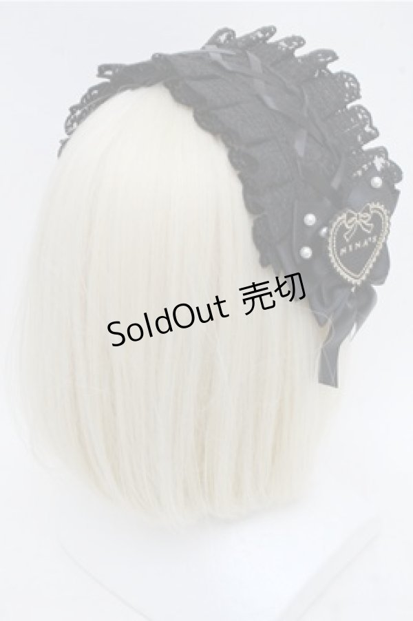 画像2: m petit by misako / AM*NIPLヘッドドレス  キナリ S-26-03-21-015-LO-AC-HR-ZS (2)