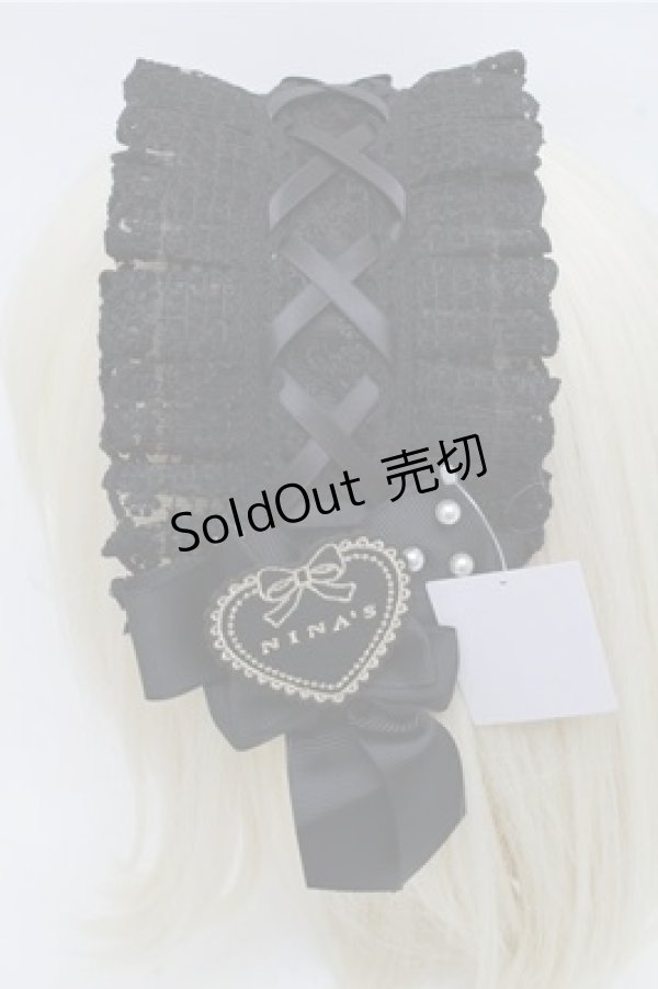 画像4: m petit by misako / AM*NIPLヘッドドレス  キナリ S-26-03-21-015-LO-AC-HR-ZS (4)