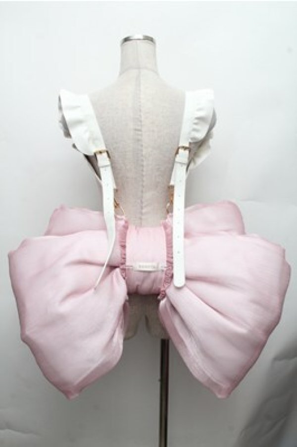 画像3: BOGUTA / おリボンバッグ  ピンク S-26-03-21-020-EL-BG-AS-ZS (3)