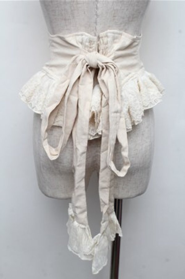 画像2: Hoshibako Works / リリアンヌ姉妹 コルセット  オフ S-26-03-21-021-LO-TO-AS-ZS (2)