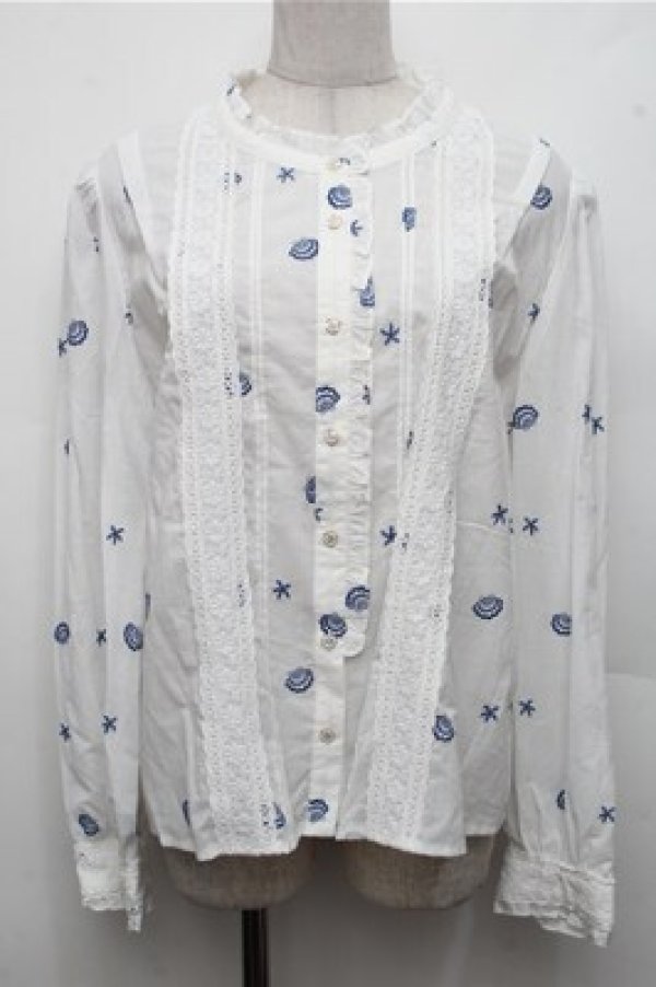 画像1: LOLITA / ブラウス  白 S-26-03-21-023-LO-BL-AS-ZS (1)