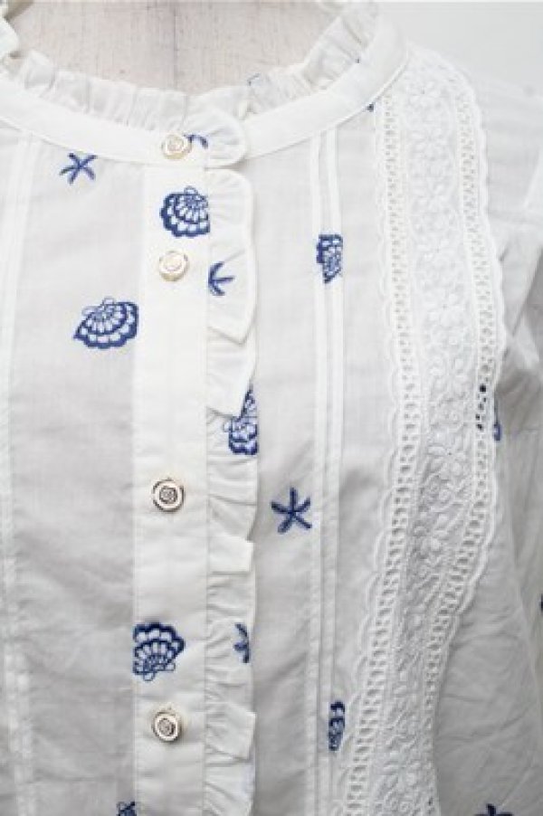 画像3: LOLITA / ブラウス  白 S-26-03-21-023-LO-BL-AS-ZS (3)