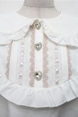 画像3: DearMyLove / ヨークフリルはしごレースうさみみブラウス LL 白 S-26-03-21-024-EL-BL-AS-ZS (3)