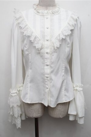 画像: Hoshibako Works / 星夜の旅　姫袖ブラウス  白 S-26-03-21-027-LO-BL-AS-ZS