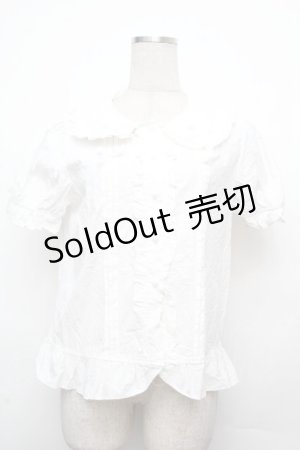画像: LOLITA / フリルブラウス L 白 S-26-03-23-004-LO-BL-AS-ZS
