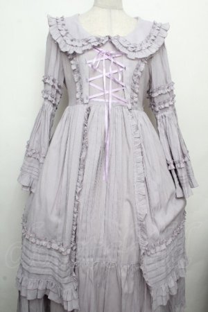 画像: Physical Drop / 姫袖ドレス  ラベンダー S-26-03-23-037-LO-OP-HR-ZS