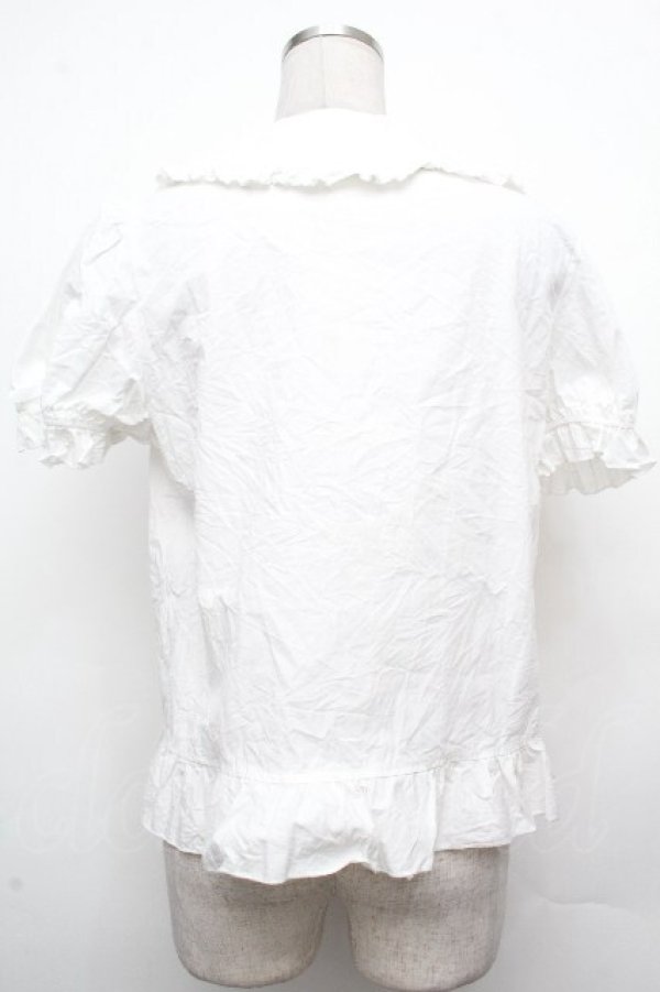 画像2: LOLITA / フリルブラウス L 白 S-26-03-23-004-LO-BL-AS-ZS (2)