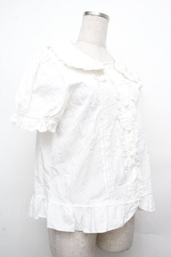 画像3: LOLITA / フリルブラウス L 白 S-26-03-23-004-LO-BL-AS-ZS (3)