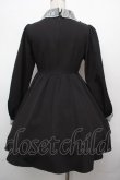 画像2: Rojita / フロントレースアップワンピース  黒 S-26-03-23-041-LO-OP-HR-ZS (2)