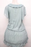 画像2: axes femme / シフォンワンピース  グリーン S-26-03-23-046-AX-TO-AS-ZS (2)