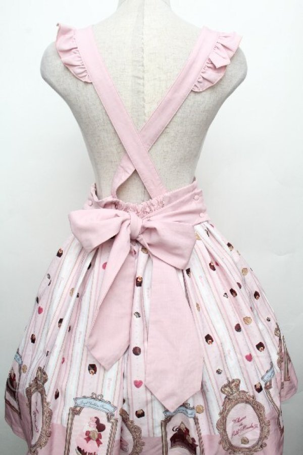 画像2: Amavel / Nounours Chocolatoryスカート  ピンク S-26-03-23-049-CA-SK-HR-ZS (2)