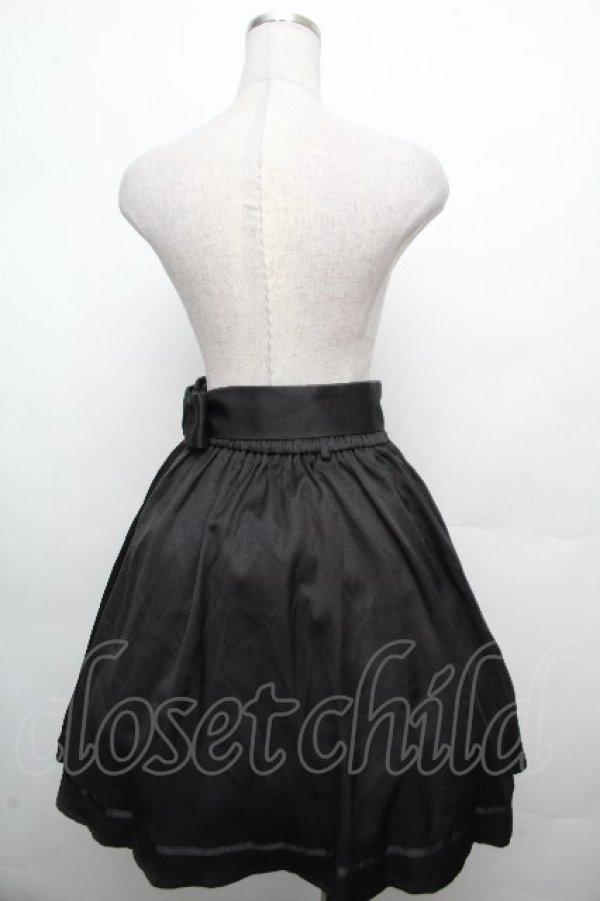 画像2: axes femme / ベルト付クラシカルスカート  黒 S-26-03-23-053-AX-SK-AS-ZS (2)