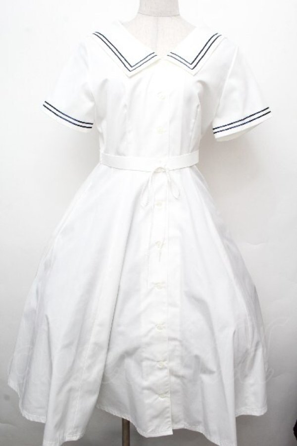 画像1: MILK / marine ドレス  白 S-26-03-23-057-ML-OP-AS-ZS (1)
