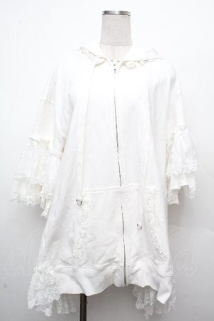 画像: HANGRY&ANGRY / H&A CAT EARS PRINCESS SLEEVE DRESS PARKA  白 S-26-03-23-010-HN-AC-HR-ZS