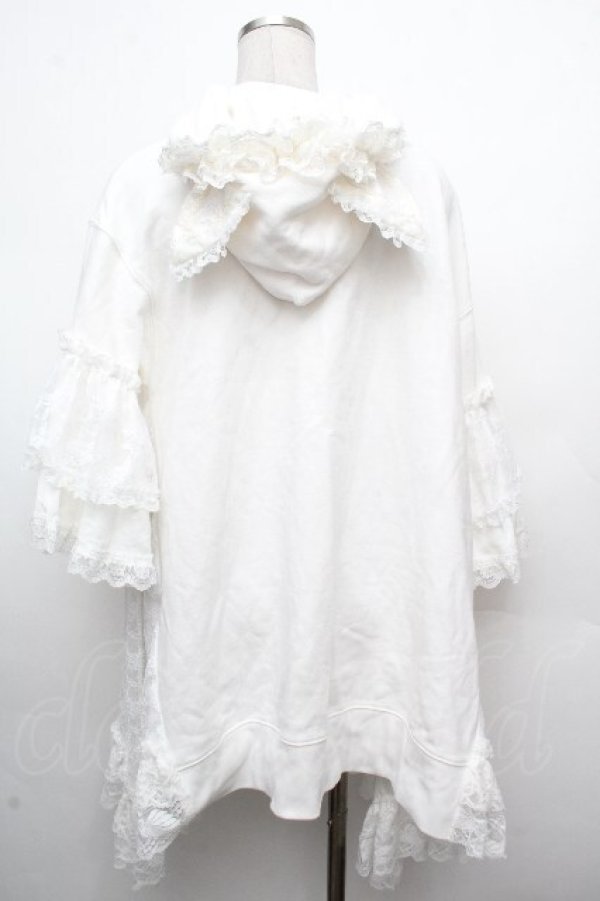 画像2: HANGRY&ANGRY / H&A CAT EARS PRINCESS SLEEVE DRESS PARKA  白 S-26-03-23-010-HN-AC-HR-ZS (2)