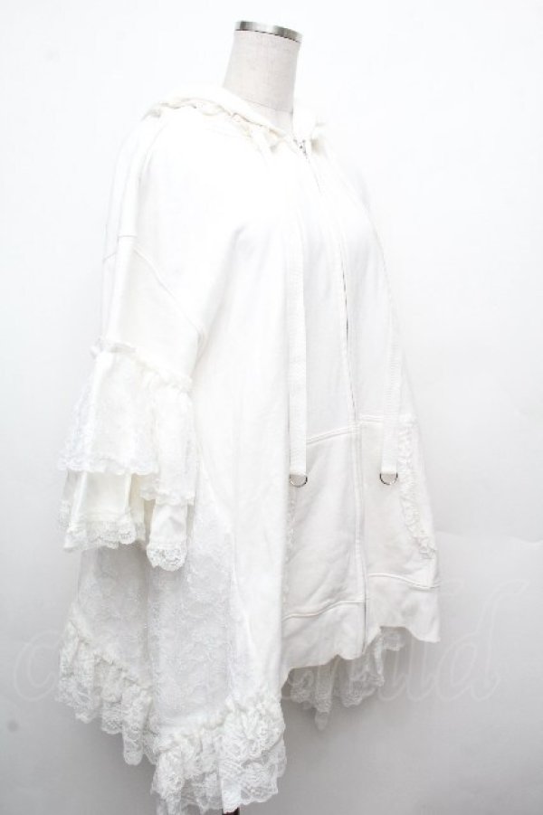 画像3: HANGRY&ANGRY / H&A CAT EARS PRINCESS SLEEVE DRESS PARKA  白 S-26-03-23-010-HN-AC-HR-ZS (3)