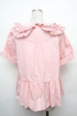 画像2: LOLITA / フリルブラウス  ピンク S-26-03-23-013-LO-BL-AS-ZS (2)