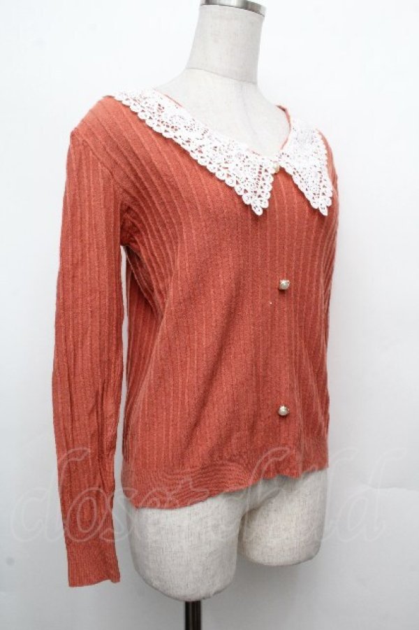 画像3: axes femme POETIQUE / /ニット  オレンジ S-26-03-23-018-AX-TO-AS-ZS (3)