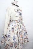 画像3: Forest Wardrobe / 永遠のエコー半袖ワンピース+ジャケットセット  アイボリー S-26-03-23-033-LO-OP-HR-ZS (3)
