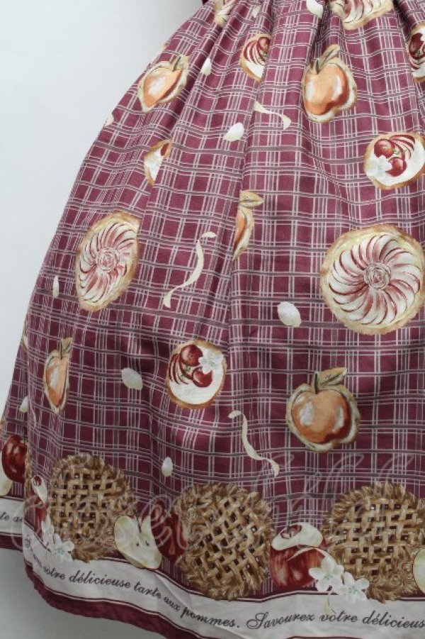 画像3: axes femme POETIQUE / アップルパイレースアップワンピース M 赤 S-26-03-24-003-AX-OP-TE-ZS (3)