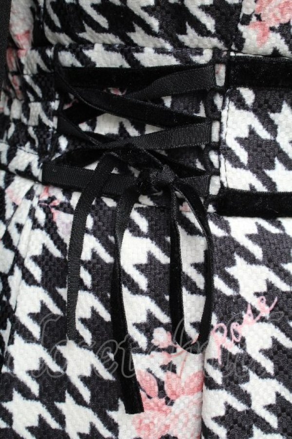 画像6: LIZ LISA / 千鳥花柄ワンピース 0 黒 S-26-03-24-031-LO-OP-SZ-ZS (6)