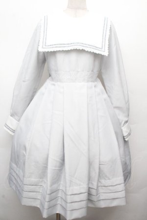 画像: Angelic Pretty / 上級生ワンピース  グレー S-26-03-24-033-AP-OP-HR-ZS