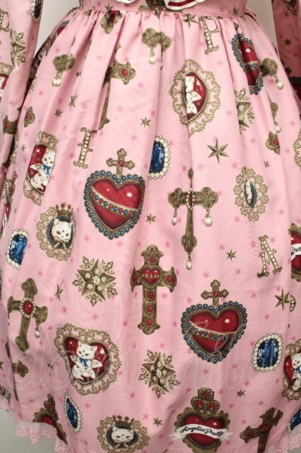 画像5: Angelic Pretty / Noble Collectionワンピースセット  ピンク S-26-03-24-034-AP-OP-AS-ZS (5)