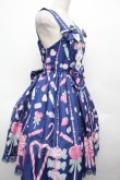 画像3: Angelic Pretty / Candy Ornamentジャンパースカート  ネイビー S-26-03-24-037-AP-OP-SA-ZS (3)