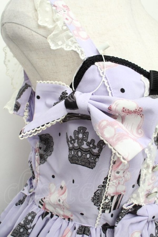画像6: Angelic Pretty / Mademoiselle de Paris Specialジャンパースカート  ラベンダー S-26-03-24-040-AP-OP-AS-ZS (6)