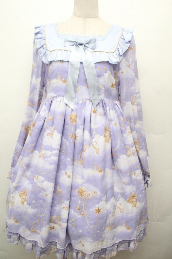 画像1: Angelic Pretty / Khronos Utopiaスペシャルセット  ラベンダー S-26-03-24-042-AP-OP-AS-ZS (1)