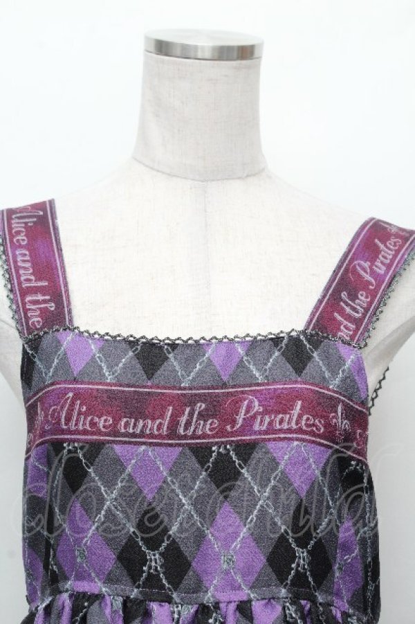 画像4: ALICE and the PIRATES / Nostalgic Gift〜くるみ割り人形と大切な想い出〜ジャンパースカートII  パープル S-26-03-24-047-PA-OP-SA-ZS (4)