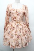 画像1: LIZ LISA / ローズブーケワンピース  ピンク S-26-03-24-026-LO-OP-HR-ZS (1)