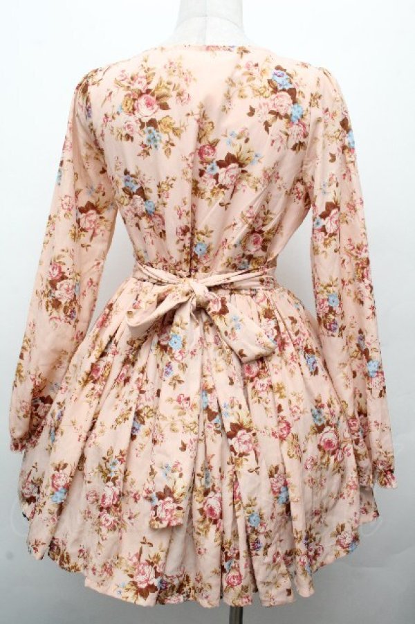 画像2: LIZ LISA / ローズブーケワンピース  ピンク S-26-03-24-026-LO-OP-HR-ZS (2)