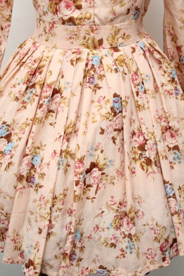 画像5: LIZ LISA / ローズブーケワンピース  ピンク S-26-03-24-026-LO-OP-HR-ZS (5)