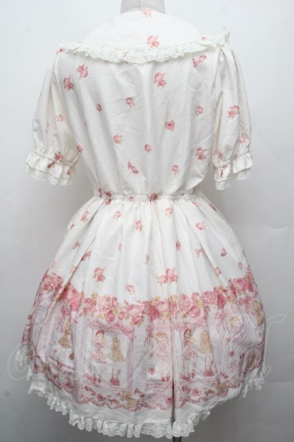 画像2: LIZ LISA / ドレスアップドール柄ワンピース  オフ S-26-03-24-027-LO-TO-HR-ZS (2)