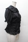 画像2: metamorphose / Lace up doll ハイウエストセット　ブラウス  黒 S-26-03-28-034-ME-OP-TE-ZS (2)