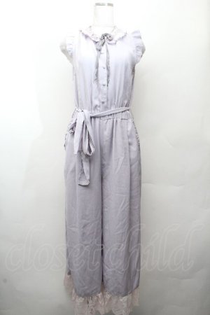 画像: axes femme POETIQUE / フリルデザインコンビネゾン  ラベンダー S-26-03-28-040-AX-OP-AS-ZS