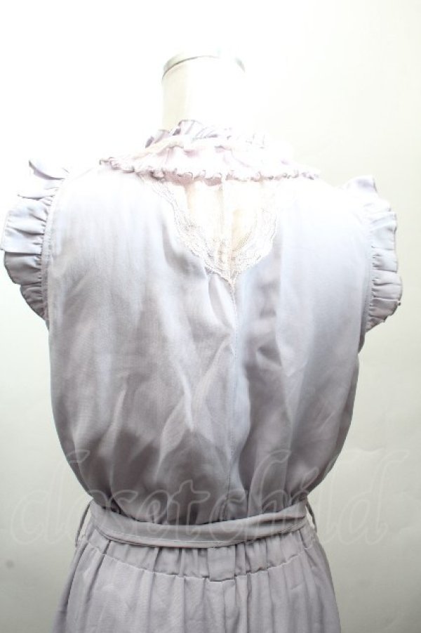 画像4: axes femme POETIQUE / フリルデザインコンビネゾン  ラベンダー S-26-03-28-040-AX-OP-AS-ZS (4)