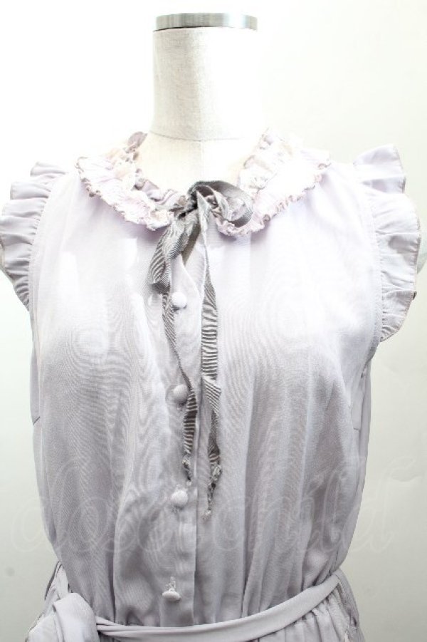 画像5: axes femme POETIQUE / フリルデザインコンビネゾン  ラベンダー S-26-03-28-040-AX-OP-AS-ZS (5)