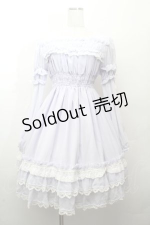 画像: BABY,THE STARS SHINE BRIGHT / トリアノンシフォンワンピース  ラベンダー S-26-03-28-041-BA-OP-AS-ZS