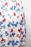 画像3: Jane Marple / Anniversary ribbonsダブルタックスカート  白 S-26-03-28-049-JM-SK-AS-ZS (3)