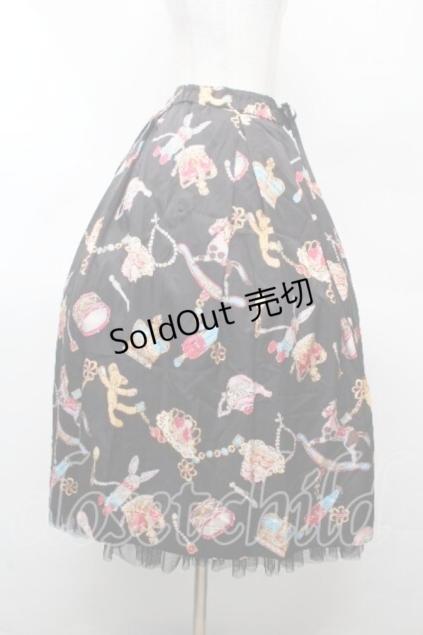 画像2: Jane Marple / The toy boxドレススカート  黒 S-26-03-28-056-JM-SK-AS-ZS (2)