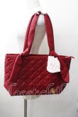 画像2: m petit by misako / AM*キルティングトートバッグ  赤 S-26-03-28-013-LO-BG-HR-ZS (2)