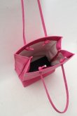 画像2: MILK / レザー petie BAG  ピンク S-26-03-28-014-ML-BG-AS-ZS (2)