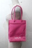 画像3: MILK / レザー petie BAG  ピンク S-26-03-28-014-ML-BG-AS-ZS (3)